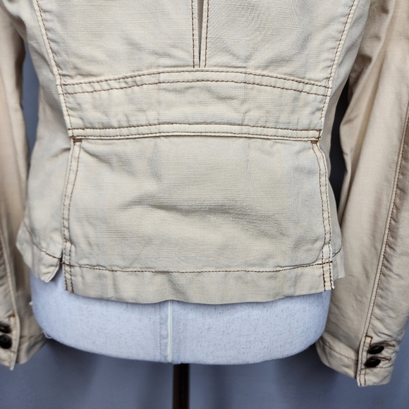 Vintage Ralph Lauren Original Polo Jeans Military Style Chore Jacket Size Medium - Picture 3 of 16